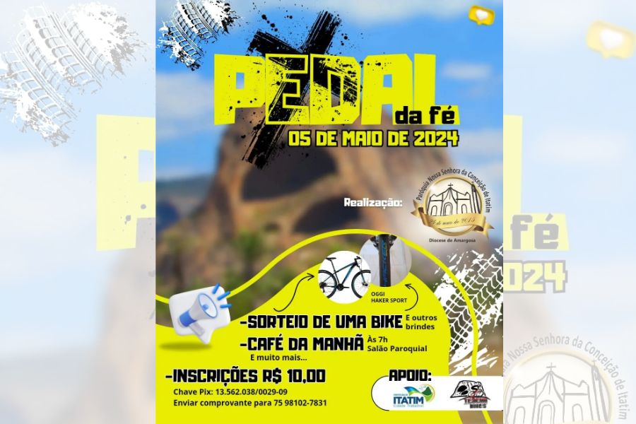 Pedal da Fé: Promete Emoção e Solidariedade em Itatim