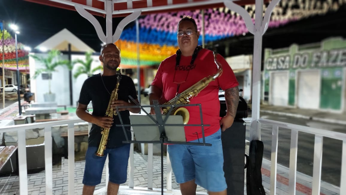 Coreto de Itatim Brilha com Show de Clarinete e Saxofone