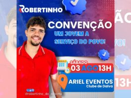 Robertinho de Roberto, um jovem dedicado ao serviço público.