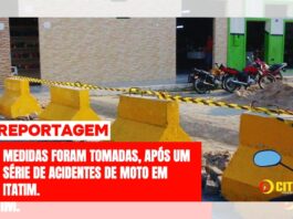 Medidas visam reduzir acidentes de moto em avenida de Itatim