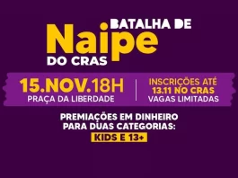 Portanto, se você é fã de música baiana e gosta de uma boa competição, não perca essa chance de participar da Batalha de Naipe.